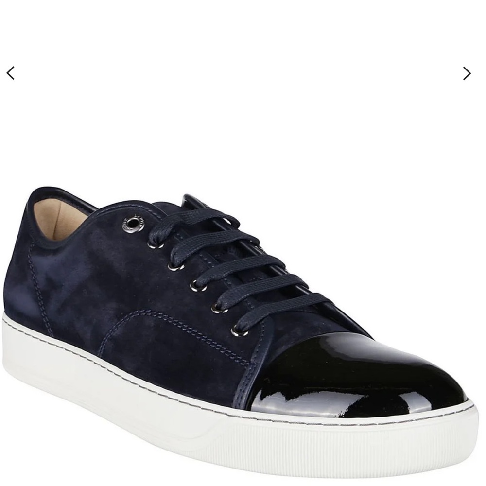 Lanvin Dark Blue Men's Sneakers